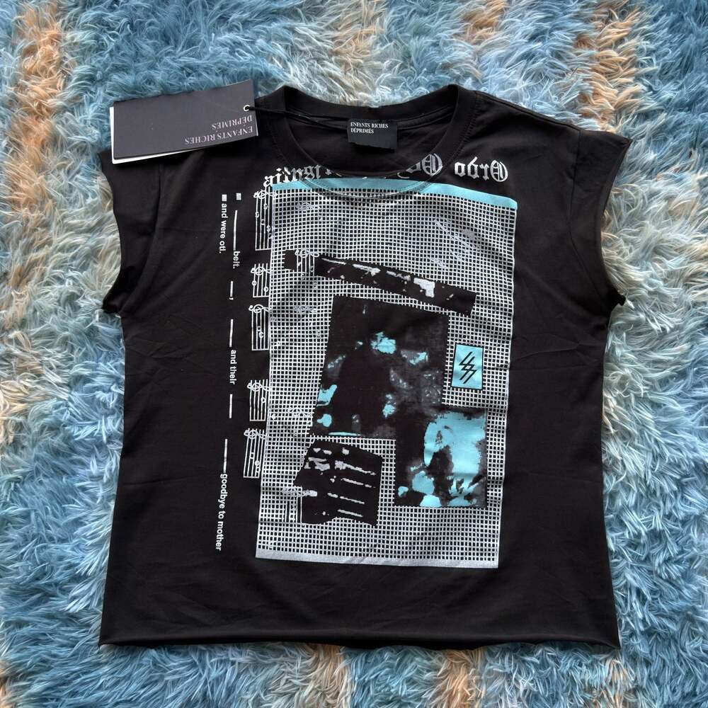 Erd Goodbye Mother Shrunken T-Shirt Black